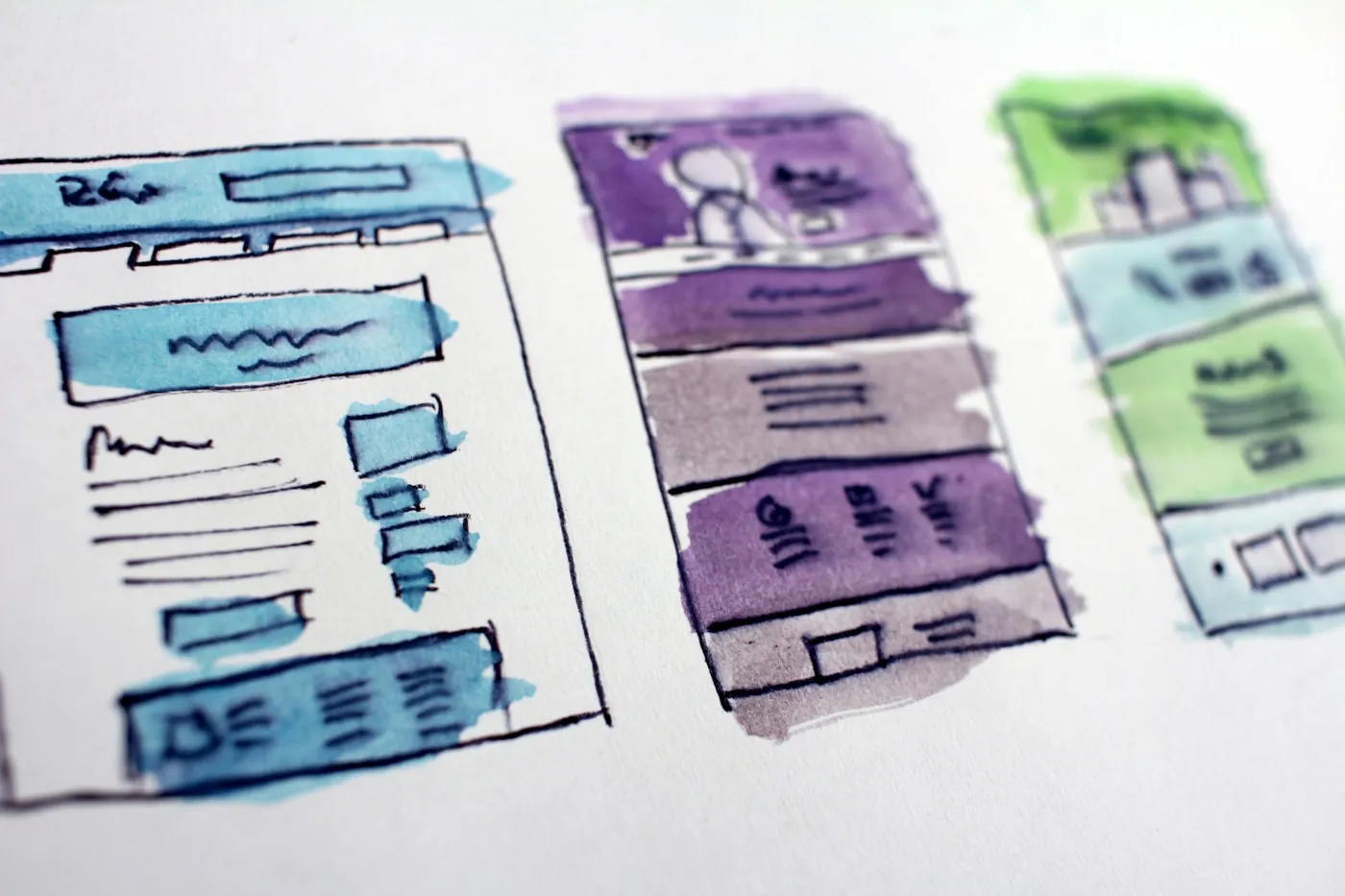 Wireframe Sketches